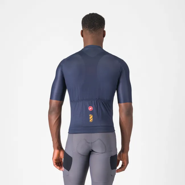 Castelli - tricou ciclism maneca scurta regular fit - Unlimited Entrata 3 Jersey - albastru belgian