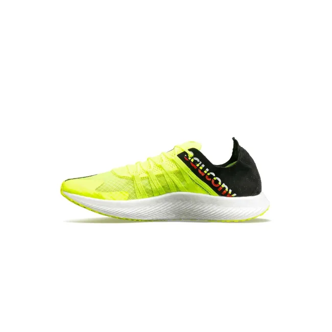 Saucony - pantofi alergare pentru barbati - Sinister - citron I black