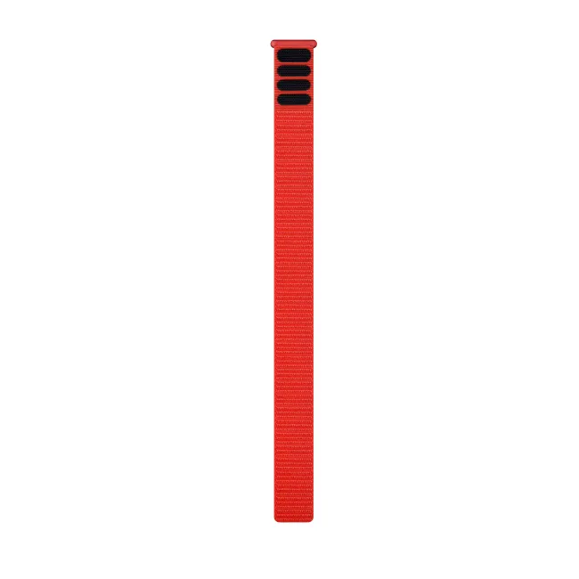 Garmin curea din nailon UltraFit 22 v2 - rosu Flame Red