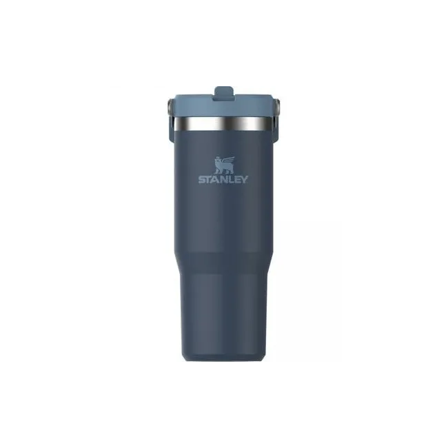 Stanley - termos tip sticla cu pai - Iceflow Flip Straw Tumbler - Bleumarin- 890 ml
