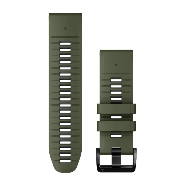 Garmin QuickFit 26 - curea silicon - verde Moss | gri
