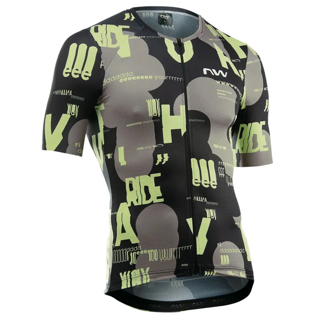 Northwave - tricou ciclism maneca scurta - Blade Type Jersey Short Sleeve - Sand | Cool Matcha