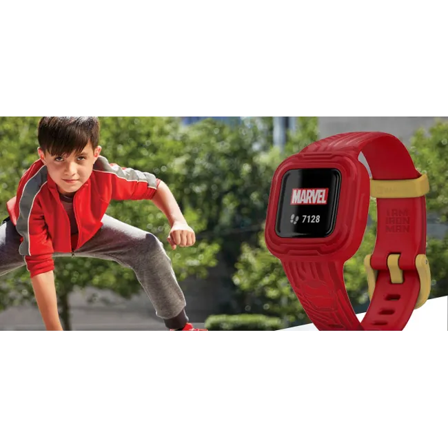 Garmin Vivofit Jr. 3 - curea schimb - rosu Marvel Iron Man