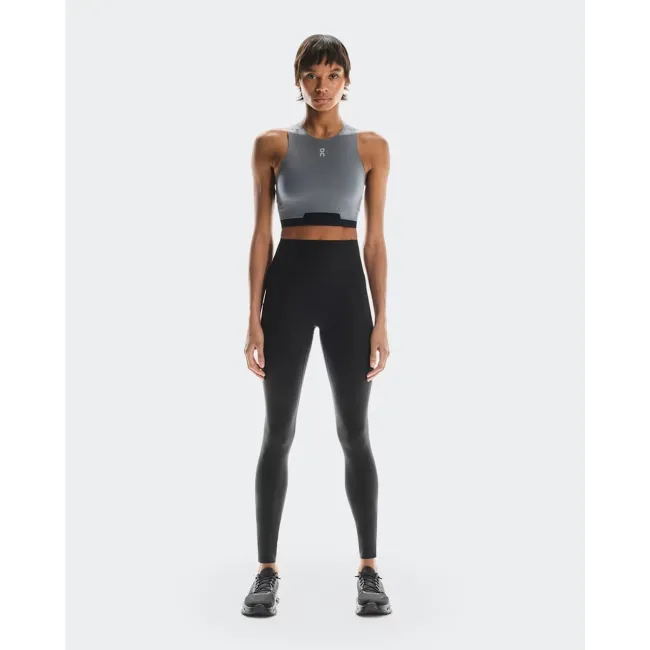 On - bustiera - Train 2-in-1 Crop W - Grey