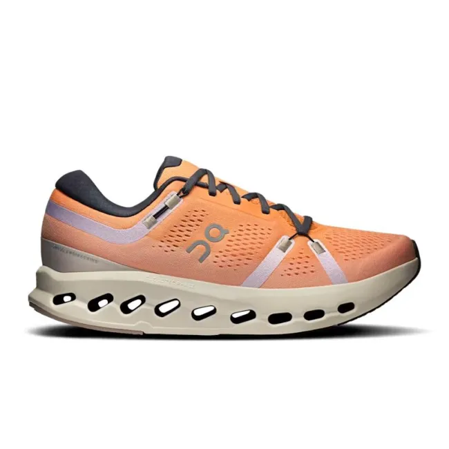 On - pantofi alergare - Cloudsurfer 2 - roz | portocaliu