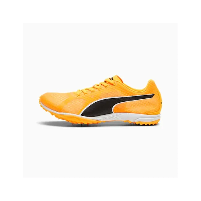 Puma - pantofi alergare cu cuie pentru pista - evoSPEED Haraka 8 Unisex - Sun Stream | PUMA Black | White