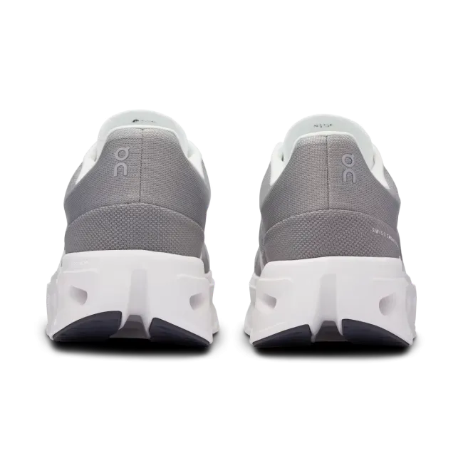 On - pantofi alergare - Cloudeclipse W - alb argintiu Alloy | White