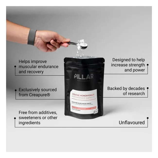 Pillar Performance - Creatina monohidrat Creapure ® - powder pouch - 300g