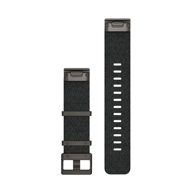 Garmin curea nailon QuickFit 22 cu model jacquard - negru-gri