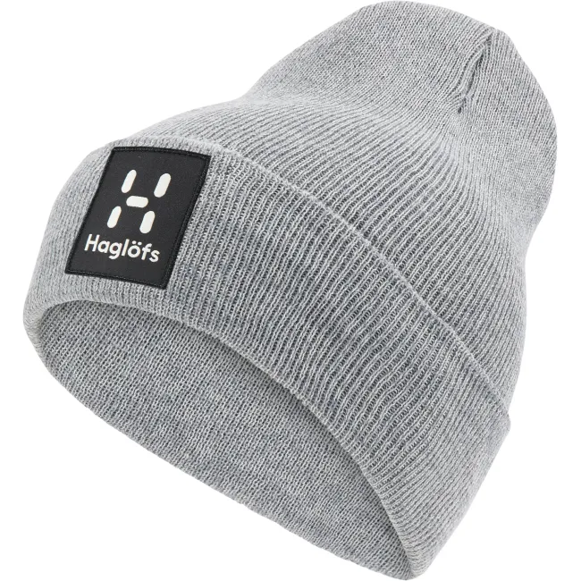 Haglöfs Aze Beanie – Căciulă outdoor tricotată - gri Stone Grey Melange