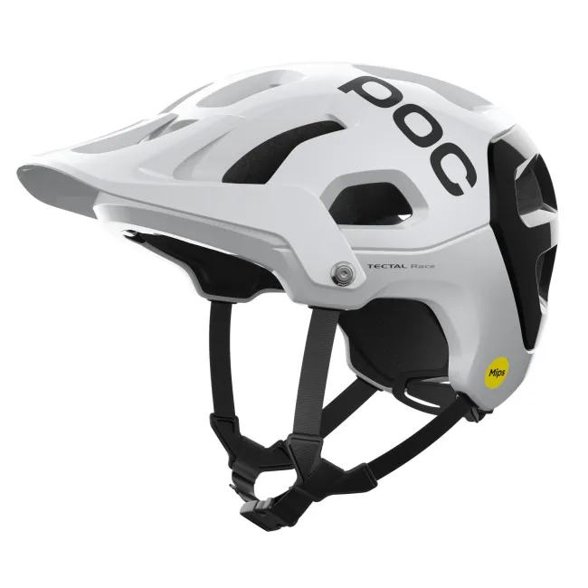 POC - casca MTB - Tectal Race Mips - Hydrogen White I Uranium Black