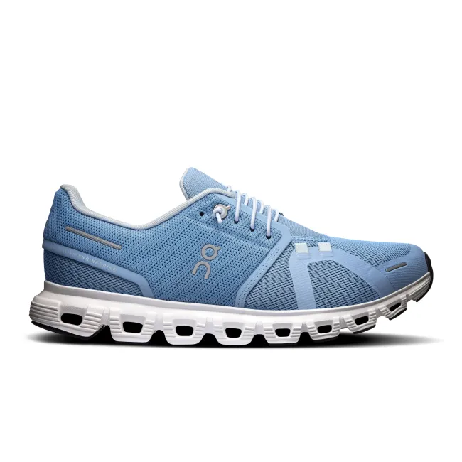 On - pantofi sport - Cloud 6 W - Chambray | White