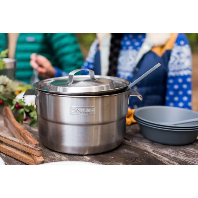 Stanley - set gatit - Wildfare Core Full Serve - Stainless Steel - 3.78 L