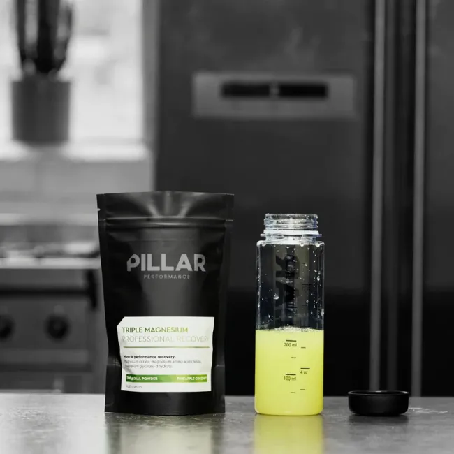Pillar Performance - supliment alimentar magneziu Triple magnesium powder (new formula), aroma ananas si cocos - plic 200g