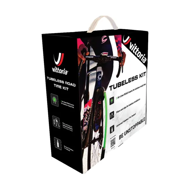 Vittoria - kit tubeless bicicleta sosea cu roti de 700x 23 / 27 / 30 mm