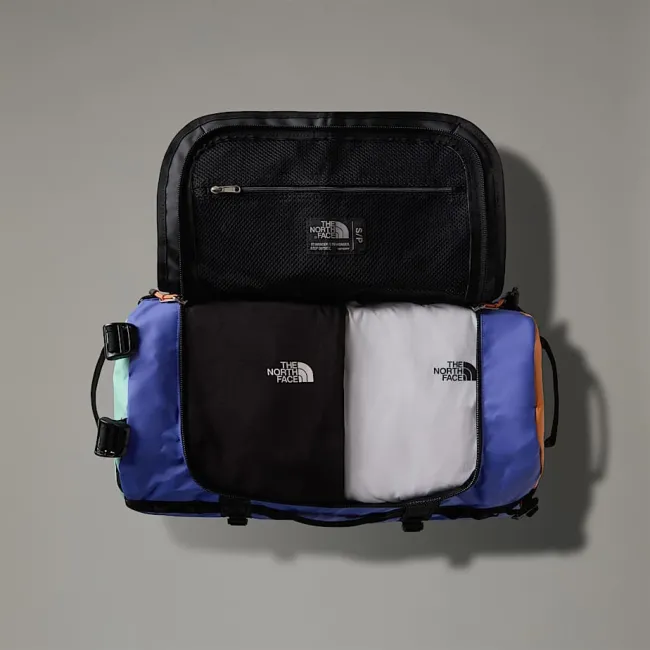 The North Face - geanta - Base Camp Duffel Small - Albastru | Portocaliu