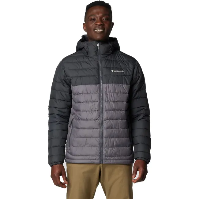 Columbia - Geaca Barbati Columbia Powder Lite II Hooded - gri