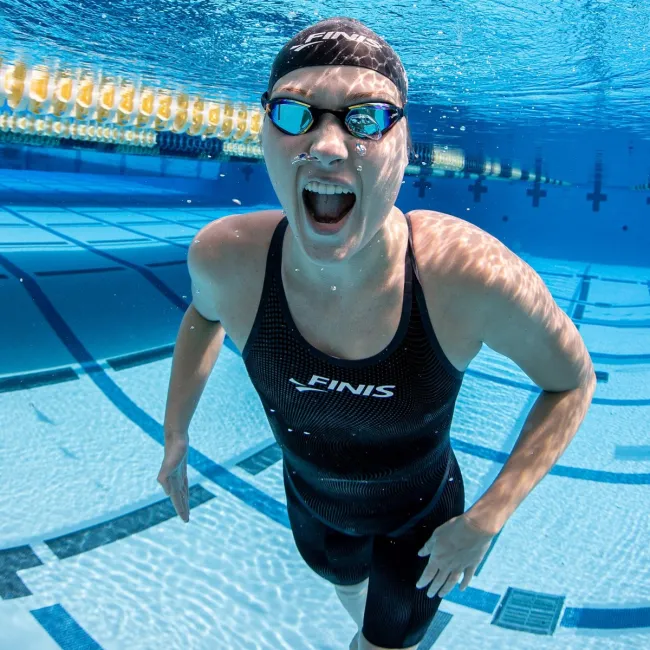 Finis - ochelari inot - Mach 1 Racing Goggle - Titanium