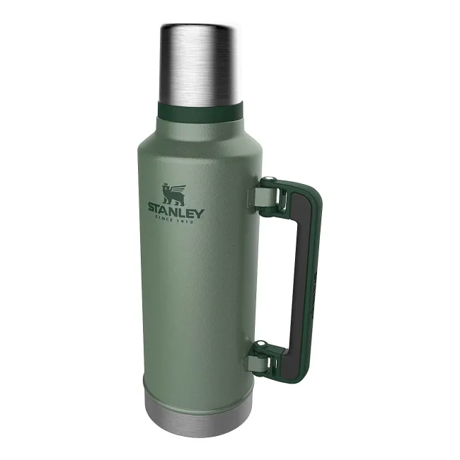 Stanley - termos clasic cu maner The Legendary Classic Bottle - verde Hammertone - 1.9 Litri