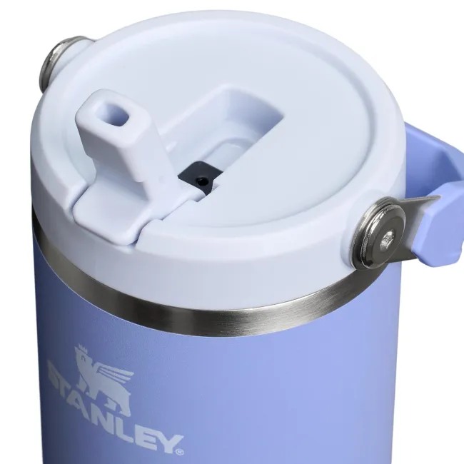 Stanley - termos tip sticla cu pai - Iceflow Flip Straw Tumbler 2.0 - bleu - 0.89 L