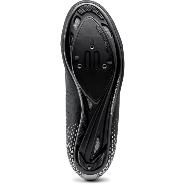 Northwave - pantofi ciclism sosea - Core Plus 2 Wide - Black | Silver