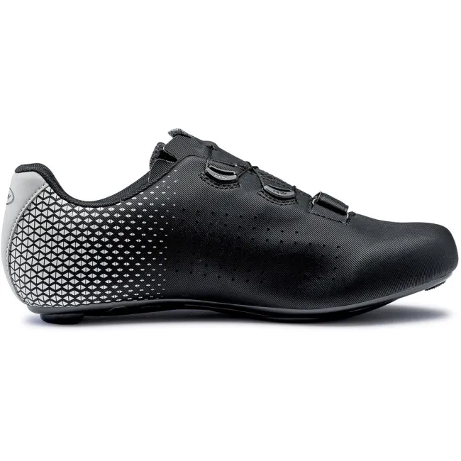 Northwave - pantofi ciclism sosea - Core Plus 2 Wide - Black | Silver