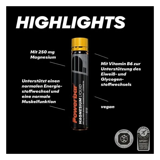 Powerbar - fiolă - Magneziu - 25ml