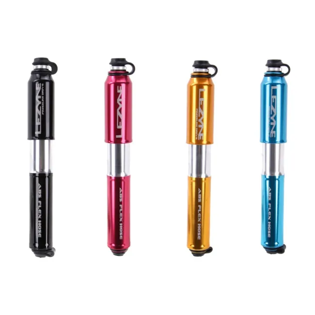 Lezyne - mini pompa - CNC Pressure Drive Medium - 120 psi I 8.3 bar - albastru