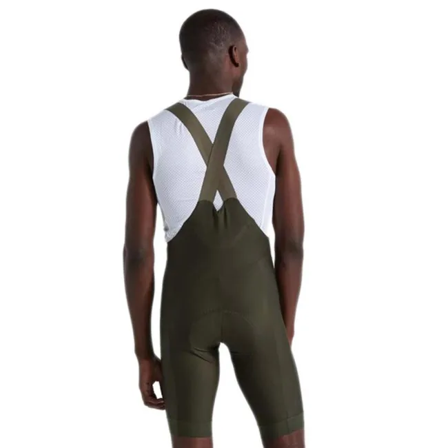Specialized - Pantaloni ciclism scurti cu bretele Prime bibshort - verde inchis mosc