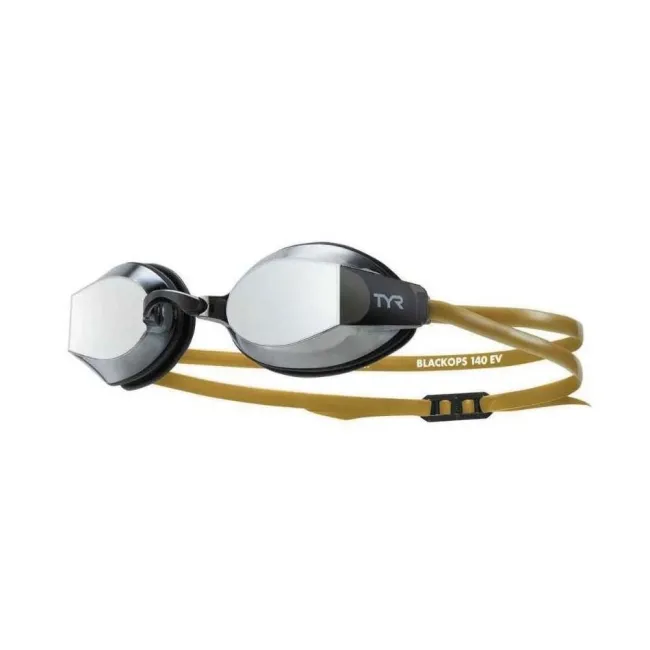TYR - ochelari inot performanta - BLACK OPS 140 EV Racing Goggles Mirrored - fumuriu | olive