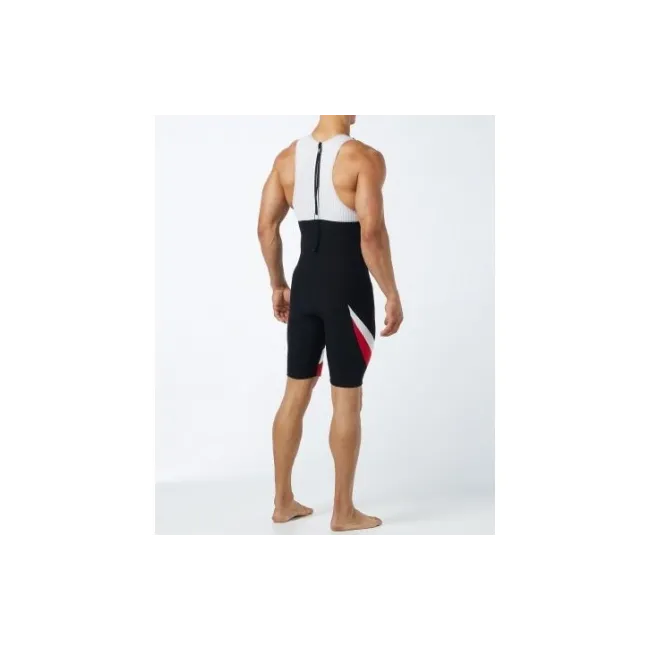 TYR - trisuit carbon cu fermoar pe spate - negru rosu