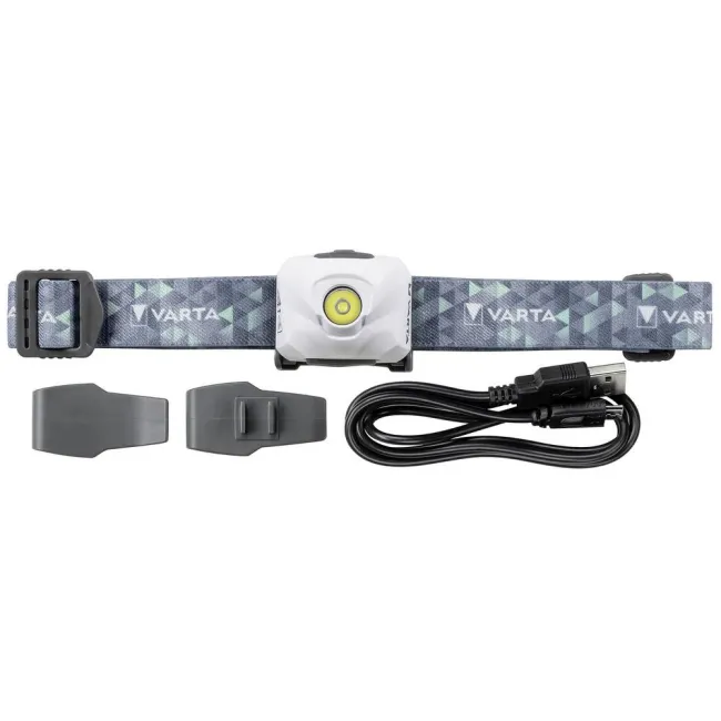 Varta - lanterna frontala Outdoor Sports Ultralight H30R reincarcabila Li-Polimer 300 lumeni - alb