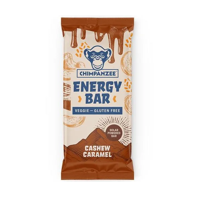Chimpanzee Energy Bar - Caramel - 55g (Vegan)