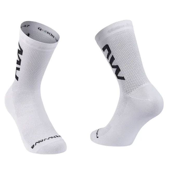 Northwave - sosete ciclism - Extreme AIR MID Sock - White | Black