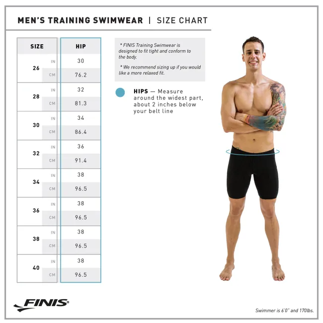 Finis - Jammer inot pentru barbati Solid jammer - verde inchis pin
