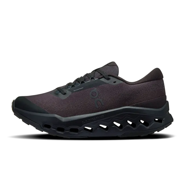 On - pantofi alergare trail - Cloudsurfer Trail 2 WP W - Black | Black