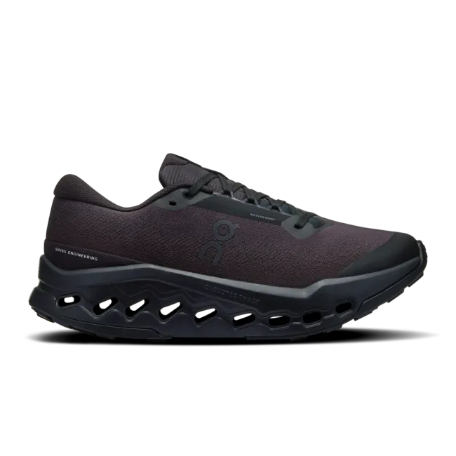 On - pantofi alergare trail - Cloudsurfer Trail 2 WP W - Black | Black