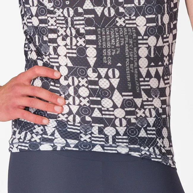Castelli - bluza de corp fara maneci - Espresso R--A/D Baselayer - albastru Twilight