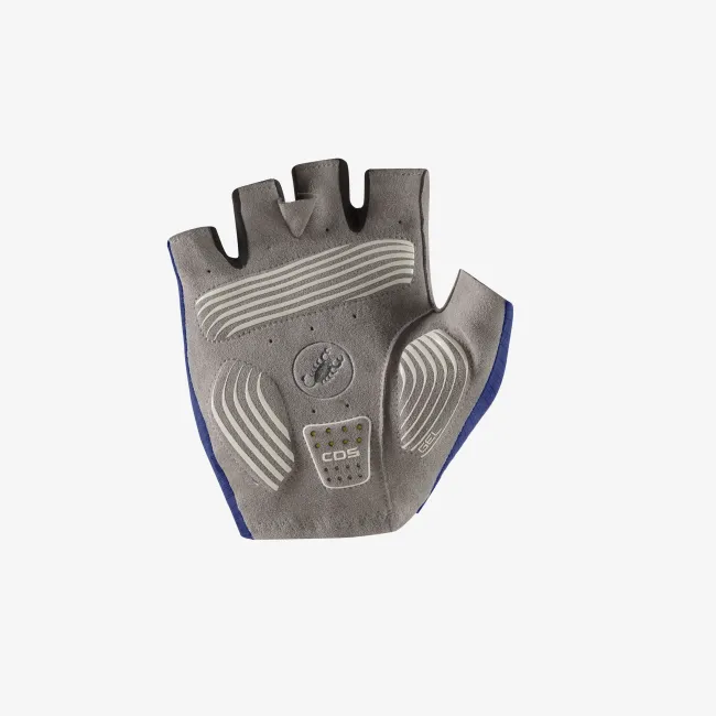 Castelli - manusi ciclism degete scurte - Espresso Glove - albastru belgian