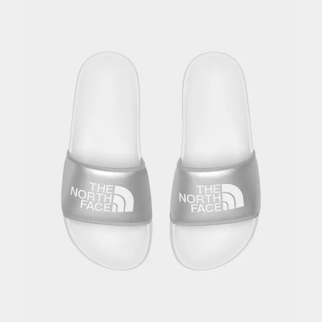 The North Face - slapi Base Camp Slides III W pentru femei - argintiu-metalic-alb