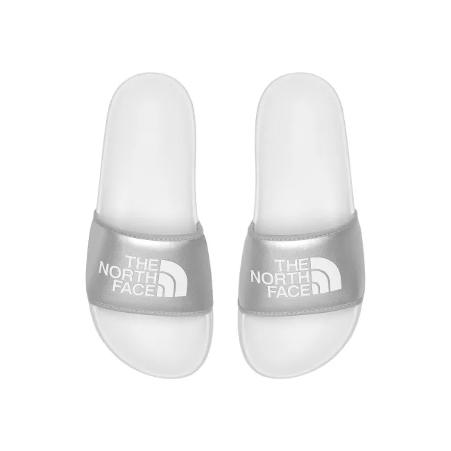 The North Face - slapi Base Camp Slides III W pentru femei - argintiu-metalic-alb