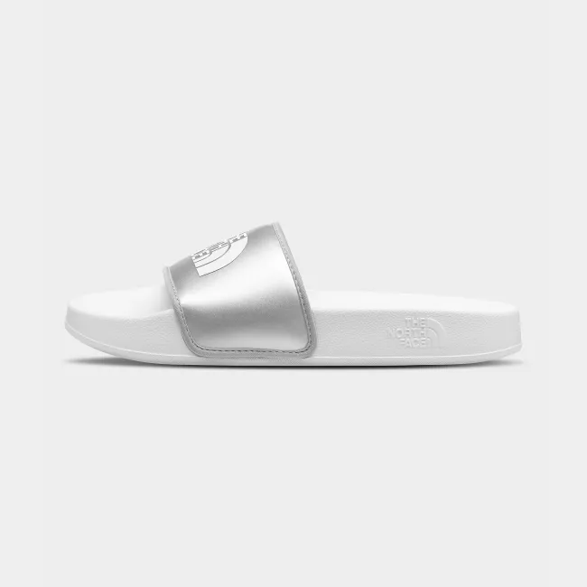 The North Face - slapi Base Camp Slides III W pentru femei - argintiu-metalic-alb
