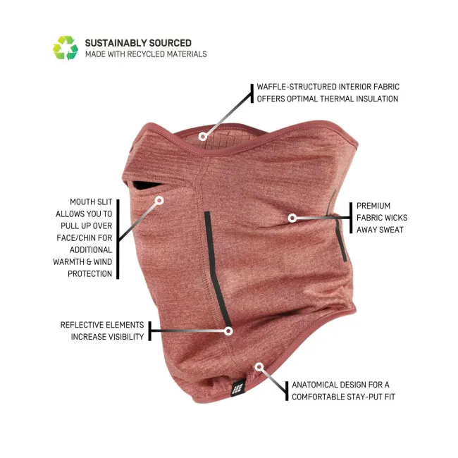 CEP - incalzitor gat - cold weather neckwarmer - rose