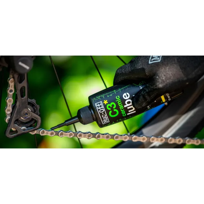 Muc-Off -lubrifiant lant bicicleta C3 Ceramic Dry Lube - mini doza 5ml