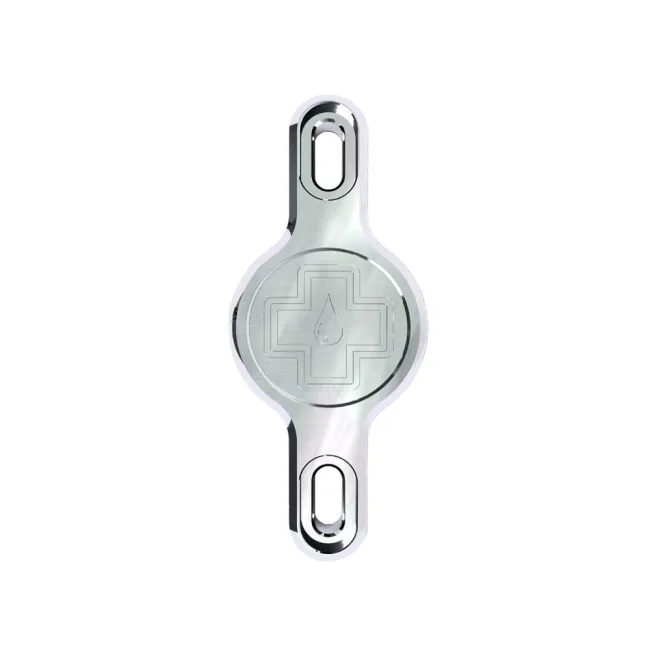 Muc-Off - Suport - Apple-AirTag pentru cadru - V2 - silver