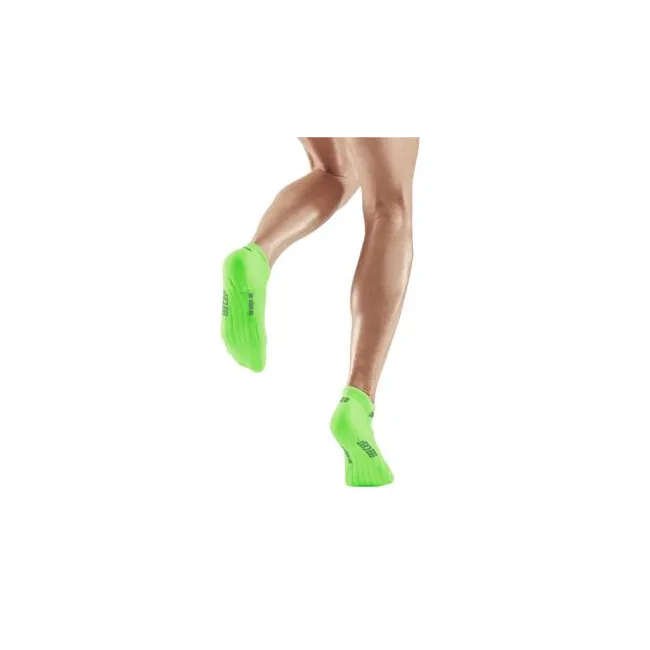 CEP - sosete compresie sub glezna - the run socks no show v4 - green