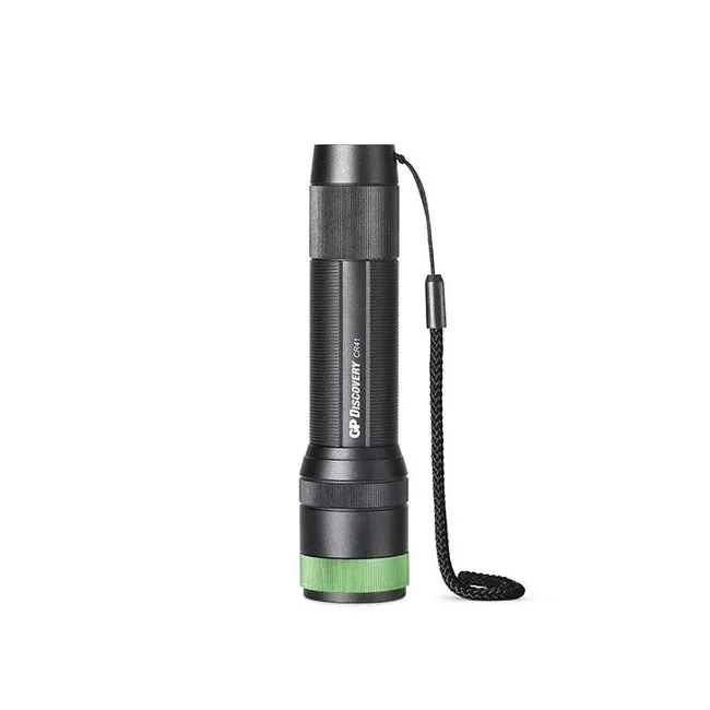 GP - Lanterna reincarcabila Discovery CR41, 650 lm, 1x18650 Lithium ion 2600mAh - negru