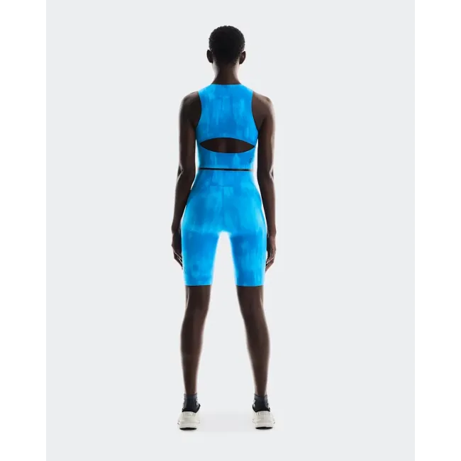 On - colanti - Studio Tights Short - albastru Malibu