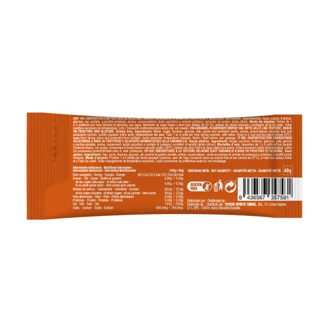 226ers - gel energie - consistenta de jeleu - Hydrajelly - Caramel - 40g