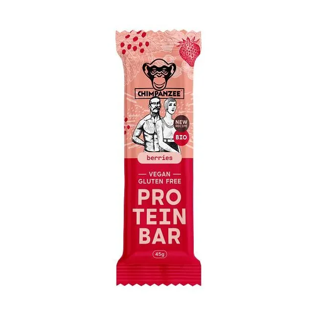 Chimpanzee Baton proteic Bio 45g - Fructe de padure